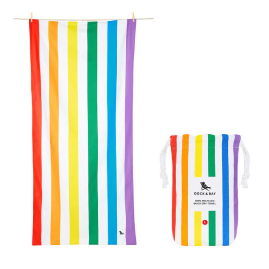 Dock and Bay Quick Dry Towels Rainbow